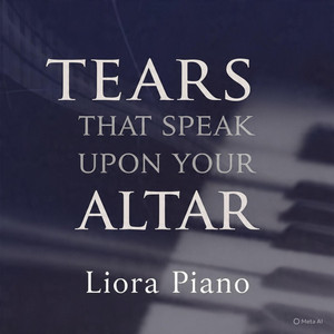 Tears that speak upon Your altar by Liora Piano