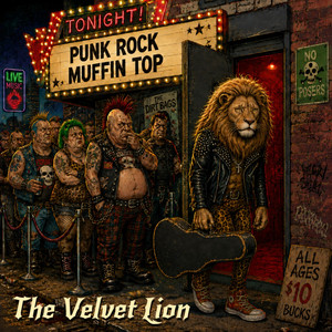 Punk Rock Muffin Top by The Velvet Lion