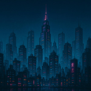 Cyber Synthwave by synthwave man