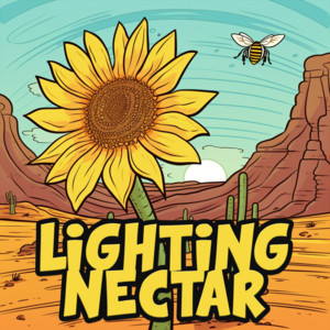 Single Flower by Lighting Nectar