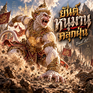 ยันต์หนุมานคลุกฝุ่น by อินดี้ AI