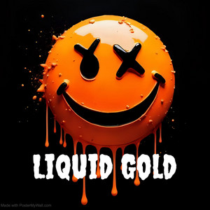 Liquid Gold Glowing by Jaxon Ray Miller
