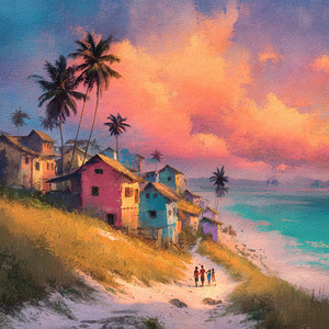 Ocean’s Gentle Arrival by Adriello