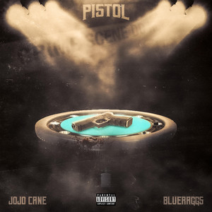Pistol by JoJo cane, Blue Ragg$