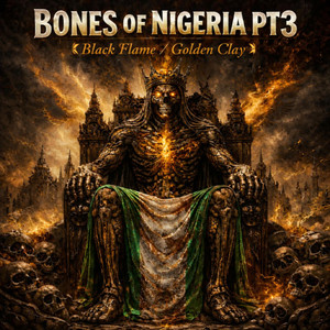 BONES OF NIGERIA PT3 (Black Flame / Golden Clay) by 9Directionx