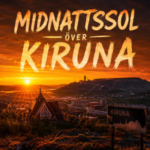 Midnattssol över Kiruna by Siiken