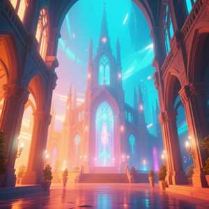 Glowing Cathedral Echoes by ANDRI BAGUS WIJAKSONO VX2