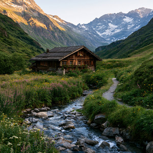 along the stream by Buster Blanco, Penelope Cru