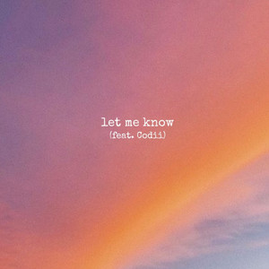 Portada de let me know
