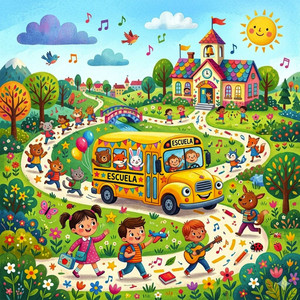 A la escuela by amy Arcoíris