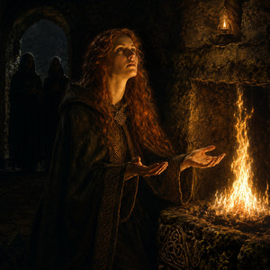 Brigid's Fire - Brigid of Kildare by Athellstan