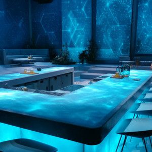 House Jazz Under Glass by Acqualine