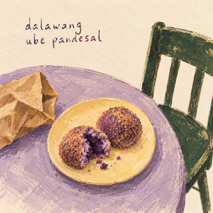 Dalawang Ube Pandesal by Amio