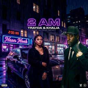 2 AM by Trayda, Blue printbaby, Khalia