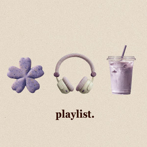 Headphones with Ube Latte by roti.