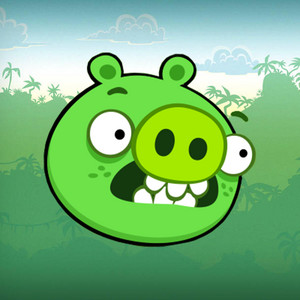 comically fast bad piggies