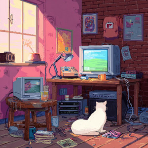 Scanline Sunset by DrowsyRAM