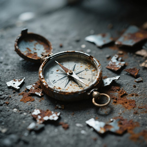 Broken Compass by BUDHI RAHARDJO