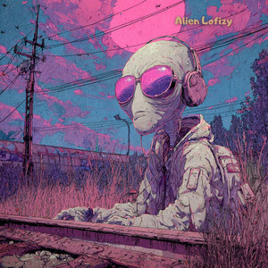 Neon Saucer Nights by Alien Lofizy