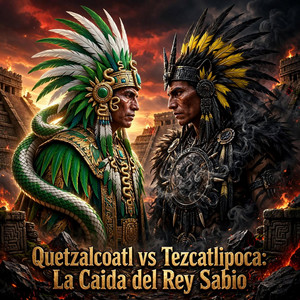 Quetzalcóatl vs Tezcatlipoca: La Caída del Rey Sabio - Rap ancestral Mx by El Jaguar Ancestral