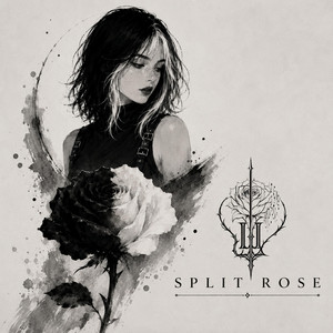Split Rose by Lucretzia