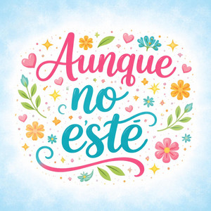 Aunque no este by el romanticord