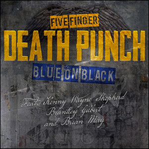 Blue on Black