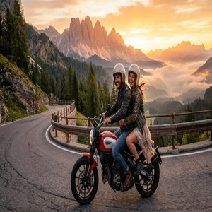 In Sella All'estate by Moggi Biker
