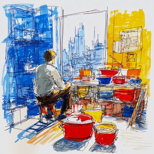 Urban Tender Interval by Bastien Delavaux