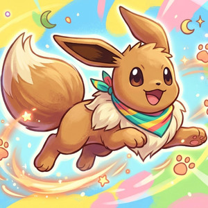 Eevee, Tiny Fist by Rusty Collector