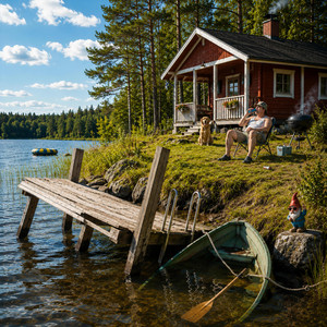 Kesämökillä by ViiTALA