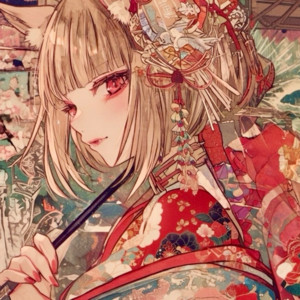 花魁道中 by 喜納きなこ