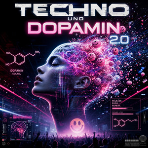 Techno und Dopamin 2.0 by HIGHTKK, Monotyp, Qranz