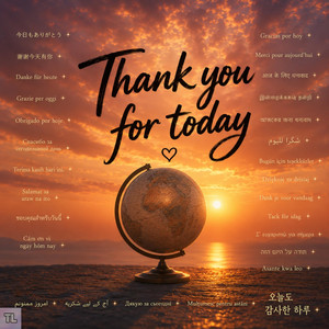 Thank You For Today by TODAY LOVER