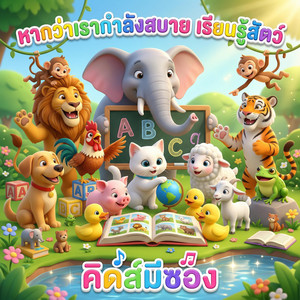 หากว่าเรากำลังสบาย เรียนรู้สัตว์ by คิดส์มีซอง, น้องปุญ