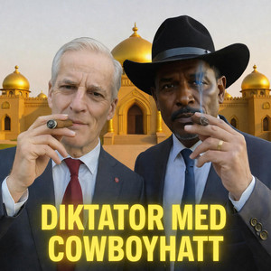 Diktator med cowboyhatt by Merkel I Knipe