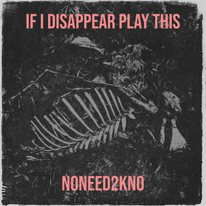If I Disappear Play This by NONEED2KNO