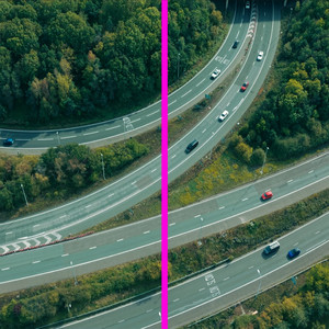 Motorway Cycle II by Matthew Wilcock