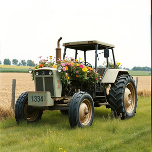Mum$ on the Mercede$ by Tractors & Flowers