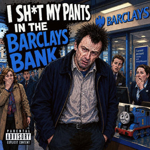 I Shit My Pants In The Barclays Bank by shaboingboings