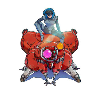 GHOST IN THE SHELL FOOTWORK by Eatmyflesh