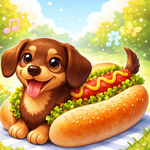Hot dog and pizza pizza by L14BEATS