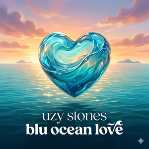 Blu ocean love by uzy stones