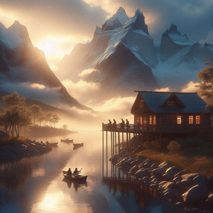 Golden Hour Glow by Dewi Echo