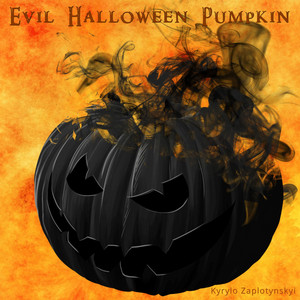 Kyrylo Zaplotynskyi — Evil Halloween Pumpkin