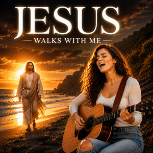 Jesus walks With Me Every Mile by Elara Faith