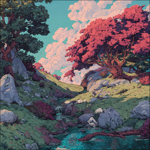 Slow Cloud Flow by Serene Circuit Poet