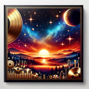 The Night Stayed Golden by Lucian Saint James