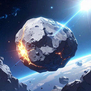 Meteorite by Asteria