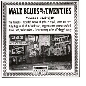 Male Blues Of The Twenties — Various Artists